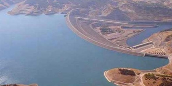 Silvan Barajı'nda inşaat durdu
