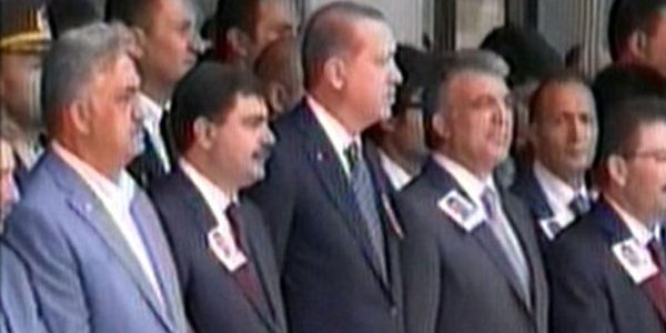 Erdoan, ehit Beyazt eken'in cenaze treninde