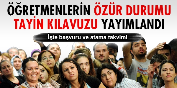 Öğretmenlerin eş durumu tayin kılavuzu yayımlandı