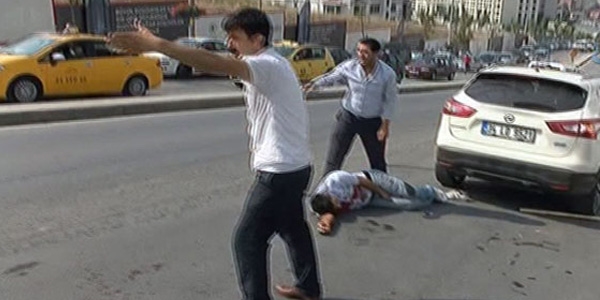 Ataşehir Belediyesi önünde vurulan kişi öldü