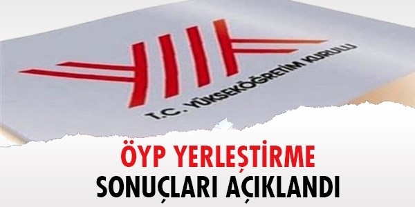 YP yerletirme sonular akland