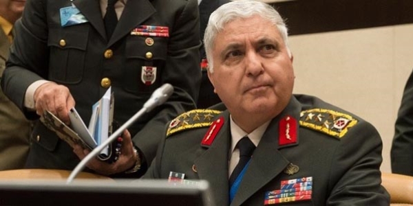 Orgeneral Özel'den şehit için başsağlığı mesajı