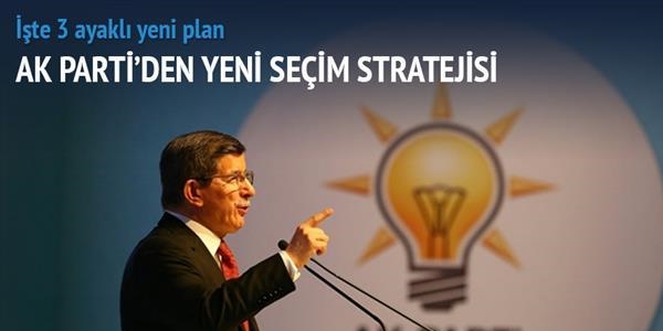 AK Parti'den 3 ayakl seim stratejisi