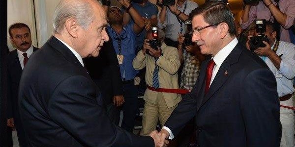 Davutoğlu: Bahçeli koalisyona hayır dedi