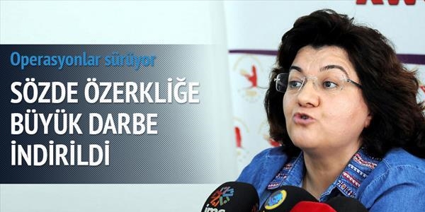 Sözde özerkliğe büyük darbe indi