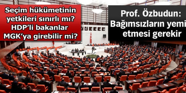 Türkiye'de seçim hükümeti modeli ilk kez uygulanacak