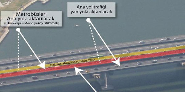 İstanbullulara Haliç Köprüsü uyarısı