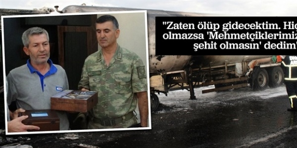 Kahraman tır şoförü ailesini gururlandırdı