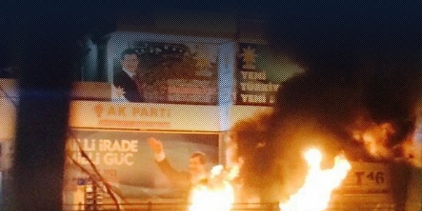 AK Parti il başkanlığına bombalı saldırı...