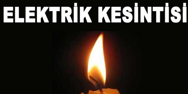Ankara ve baz illerde elektirik kesintisi yaplacak
