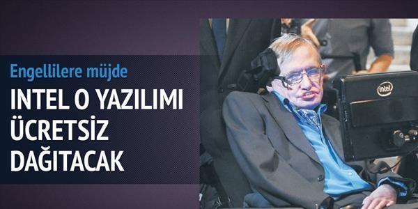 Hawking'i konuşturan yazılım artık bedava