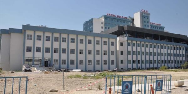 niversite hastanenin ek binas dere yatana yaplm