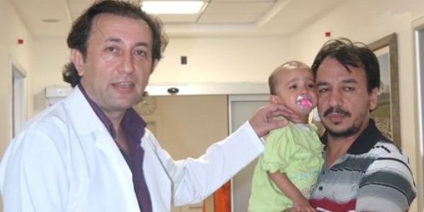 Dana kalbinden alınan zarla hayata tutundu