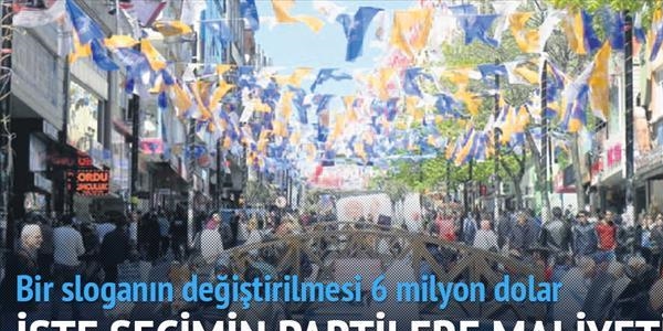 Partilere, hazine yardımı verilmeyecek