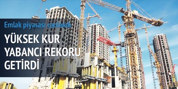 Y�ksek kur yabanc� rekoru getirdi