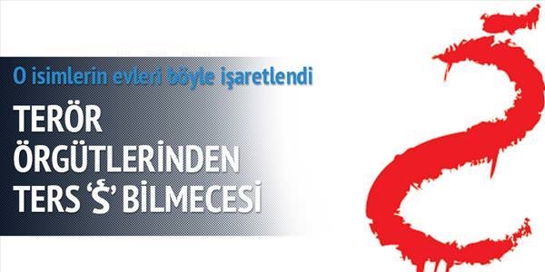 Polislerin evine ters Ş çizdiler