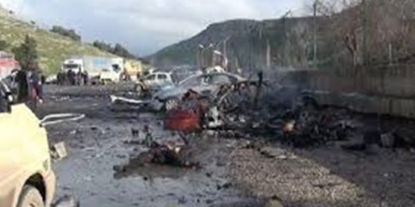 Hatay'da Suriye plakalı araç patladı
