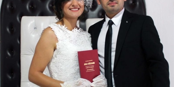 Şehit kızı ve gazi oğlu hayatlarını birleştirdi