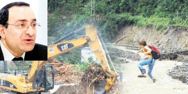 Hopa'da afet 'geliyorum' demi�