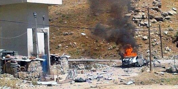 Otomobildeki bombalar güvenlik güçlerince infilak ettirildi