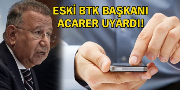 Eski BTK Başkanı Acarer: 4.5G faturaya yüzde 10 yansır