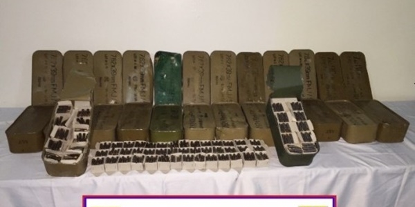 Hakkari'de 18 bin adet kala�nikof mermisi ele ge�irildi