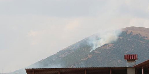Askeri aracın geçişi sırasında mayın tuzağı