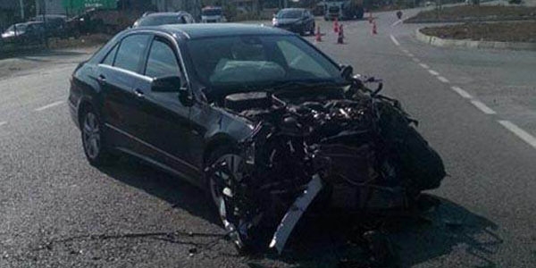 Eski Bolu Milletvekili trafik kazasında yaralandı