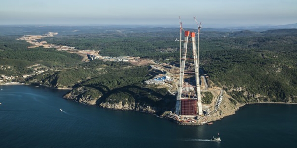 T�rkiye'nin �ehresi �stanbul'un dev projelerle de�i�iyor