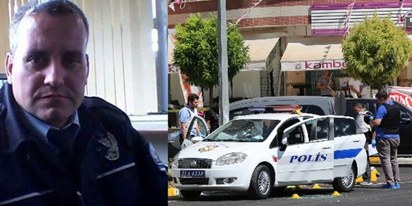 Polis memuru telefonla konuşurken şehit olmuş