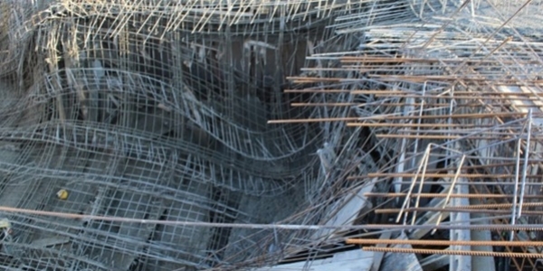 Antalya'da otel in�aat�nda g���k: 7 yaral�