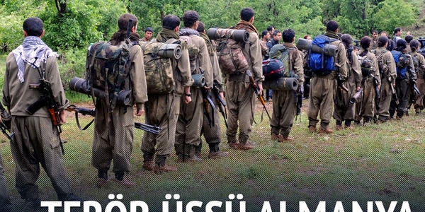 13 bin PKK'l Almanya'da