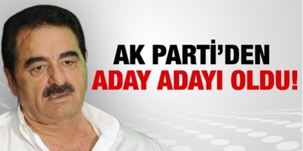 Tatlıses, Şanlıurfa'dan milletvekili aday adayı oldu