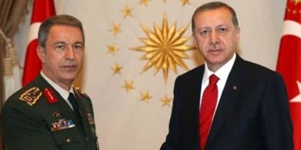 Erdoğan, Genelkurmay Başkanı Akar'ı kabul etti