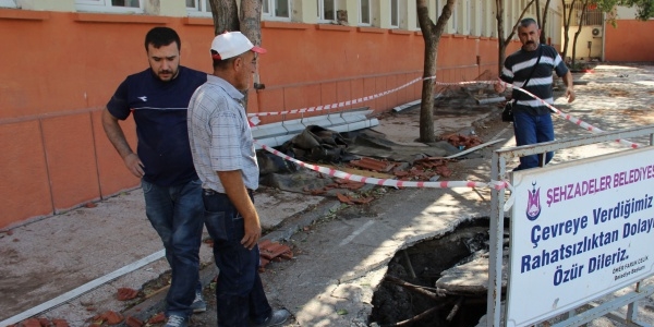 Okulun bahçesinden tarih fışkırdı