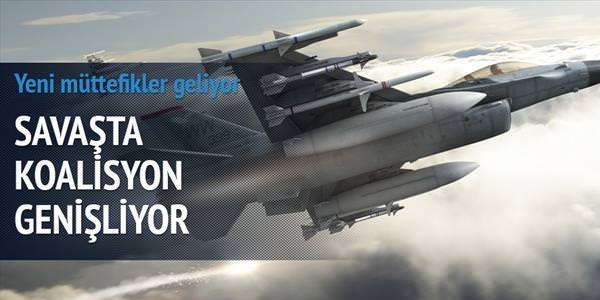 DAEŞ'le savaşta koalisyon genişliyor