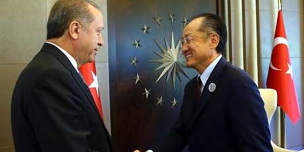 Erdoğan Dünya Bankası Başkanı'nı kabul etti