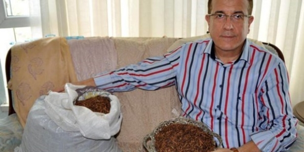 �ay at�klar�ndan tekstil boyas� �retildi