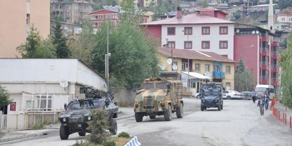 Y�ksekova'da askeri hareketlilik