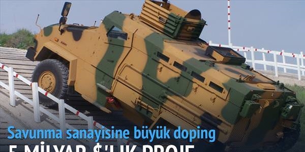 Katar'la 5 milyar $'lk silah kprs