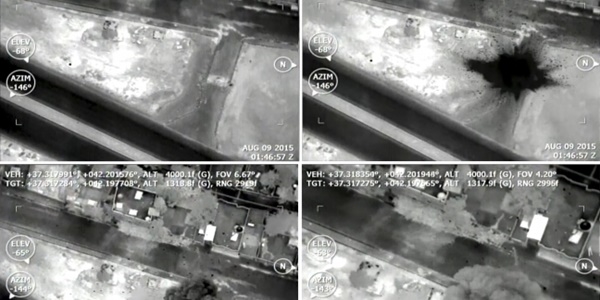 Cizre'deki operasyon havadan görüntülendi / Video