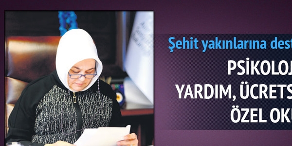 Şehit çocuklarına ücretsiz özel okul