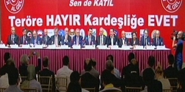 Ankara'da teröre karşı dev buluşma kararı