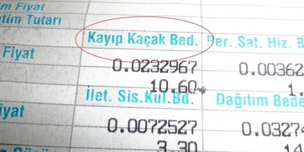 Elektrik kayıp kaçak bedeli nasıl alınır?