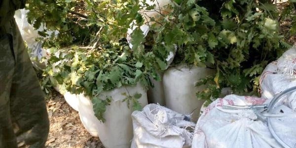 Tunceli'de 4 ton patlayıcı ele geçirildi