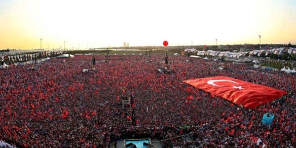 Yenikapı mitingine kaç kişi katıldı?