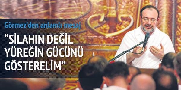'Müslümanlar ağır bir imtihandan geçmekte'