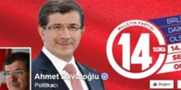 Davutoğlu Facebook'tan ilk mesajını yayımladı