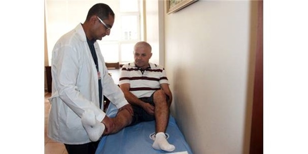Kısa bacak uzaktan kumanda ile 8 santim uzatıldı