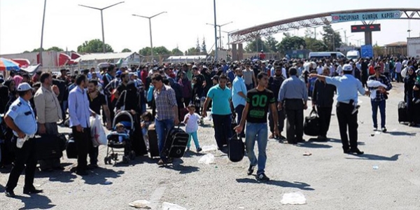 Bayram dolayısıyla 27 bin Suriyeli ülkesine döndü